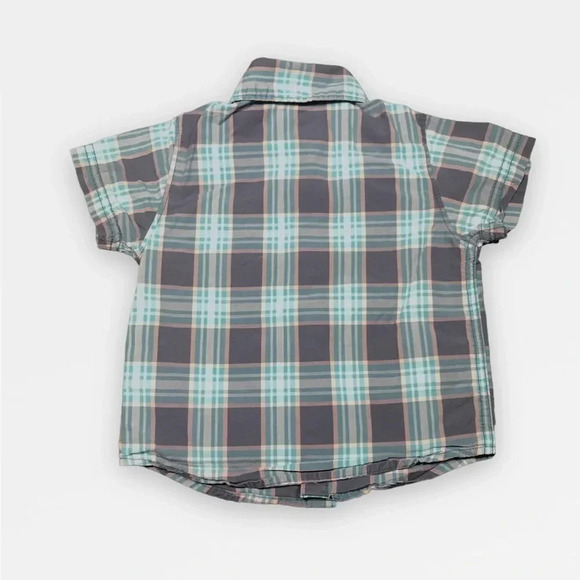 4/$20 Carter’s Plaid Boy’s Button Down Shirt -  12M - Picture 5 of 5